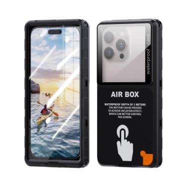 Imagem de Capa De Telefone À Prova d'Água Com Tela Sensível Ao Toque Para Nataçã