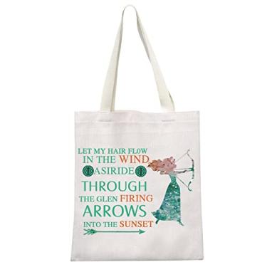 Imagem de MEIKIUP Bolsa de maquiagem de papel assombrado, papel assombrado, inspirado em filmes de terror, presente com zíper fantasma, tema de Halloween, presente, Sacola Let My Hair, Large