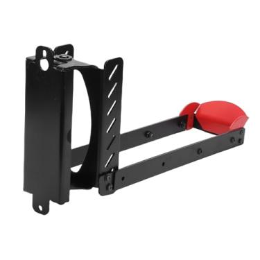 Imagem de Generic Suporte de Parede para Bicicleta Giratória para Serviço Pesado, Rack Vertical para Economia de Espaço Rack de Bicicleta Dobrável de Aço Com Rotação de 120 Graus para Picapes