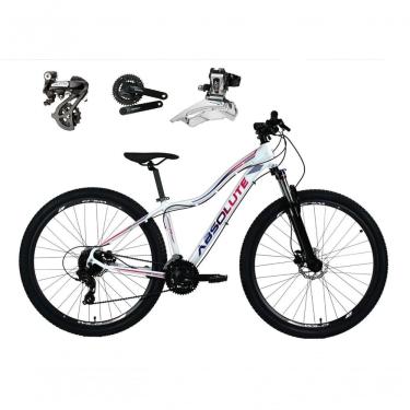 Imagem de Bicicleta Aro 29 Absolute Hera Câmbios Shimano Altus 24v Alumínio Freio Hidráulico Garfo C-trava branco Tam: 15