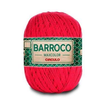 Imagem de Barbante Barroco Maxcolor 6 Fios Círculo 400g - Fio para Crochê, Tricô