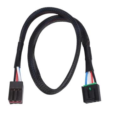 Imagem de HEEPDD Chicote do Controlador de Freio de Trailer 303500, Kit de Fiação Plug and Play de Controles de Freio Com Veículo e Plugues de Extremidade do Controlador de para Trailer Bronco 1994-1996 E150