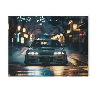 Imagem de HouLaiZhe Modificação Cultura Jdm S15 Cartazes de Carro Esportivo Tela Estética Decoração de Quarto Pintura de Parede Impressões Sala de Galeria Decoração de Parede para Quarto Sala de Estar
