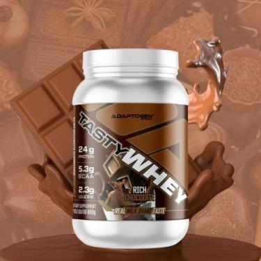 Imagem de Tasty Whey 3w Chocolate Suíço 900g - Adaptogen Science
