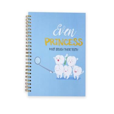 Imagem de Midrean Dentists Dental Hygiene Journal Assistant Nurse School Students Spiral Nursing Notebook Notepad,Ruled Paper, 5.5"X8.3" 80 (A)