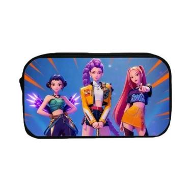 Imagem de Estojo De Lápis Grande Capacidade KPOP Demon Hunters Inspirado Em Film