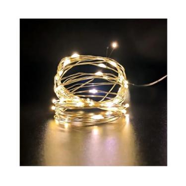 Imagem de Fio De Fada Led 5 Metros Cordão De Luz 5 m - Colorido | Pisca Pisca, Luz de Fada, Fio de Led, Fios de Luz, Cordão de Fada, Iluminação e Decoração