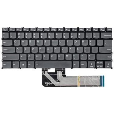 Imagem de WWGTMC Teclado retroiluminado de substituição para Lenovo ideaPad Flex 5-14IAU7 5-14ALC7 5-14IRU8 5-14ABR8 Flex 7-14IAU7 7-14IRU8 ThinkBook 14 G2 G3 ITL ACL são Yoga Slim 7-14ARE05 7-14IIL05 Layout