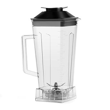 Imagem de Jarra de liquidificador de 1,8 g para liquidificador Vitamix 5200 5000 recipiente de reposição peças acessórios compatíveis com Vitamix C-series