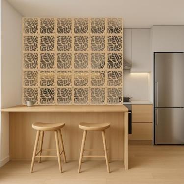 Imagem de Painel Vazado Cobogó – Divisória Decorativa para Sala, Quarto e Escritório Kit 24 un