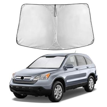 Imagem de EcoNour Protetor solar de para-brisa de carro | Design dobrável | Sombra de resfriamento interior