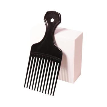 Imagem de Pente Para Cabelo Cacheado Afro Natural Com Dentes Largos, Ferramenta 