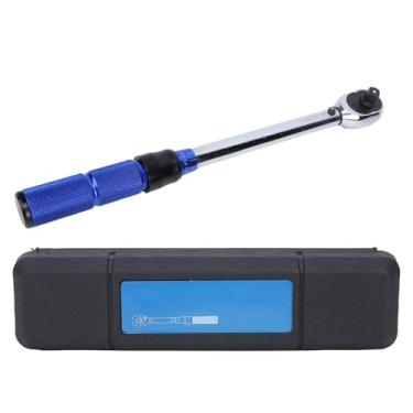 Imagem de Fafeicy Chave de Torque de Acionamento de 3/8 de Polegada 5-60 Nm Com Cabeça de Direção Dupla de 72 Dentes Tipo de Clique Ajustável e Preciso para Manutenção de Bicicletas,