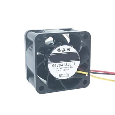 Imagem de 1 ventoinha de servidor 40 mm 4 cm 4028 40 x 40 x 28 mm 12 V 0,6 A 9GV0412J301 ventoinha de refrigeração de caixa de servidor 14200RPM (padrão 3PIN)