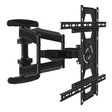 Imagem de Suporte giratório de tela horizontal e vertical para TV de 32-75 polegadas Suporte de montagem de TV cantilever telescópico montado na parede