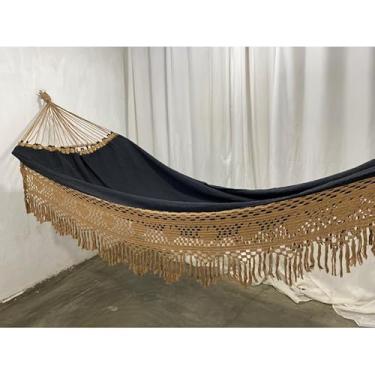 Imagem de Rede De Descanso Dormir 4,5 Toda Reforçada Até 350kg Bucho De Boi Toda Artesanal(Dubai)