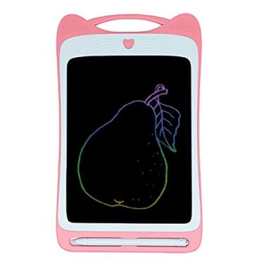 Imagem de Tablet de Escrita LCD Quadro Desenho para Bebês Cartoon Infantil Tablets Digital Aprendizagem Tela Colorida com Proteção os Olhos Limpeza um Toque Blo