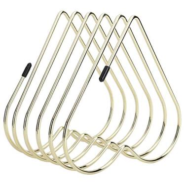 Imagem de ZJchao Suporte de Livro Telescópico, Em Forma de Coração, Organizador de Armazenamento de Revistas de Mesa Ajustável, Rack de Armazenamento de Livros de Mesa para Decoração de (Ouro)