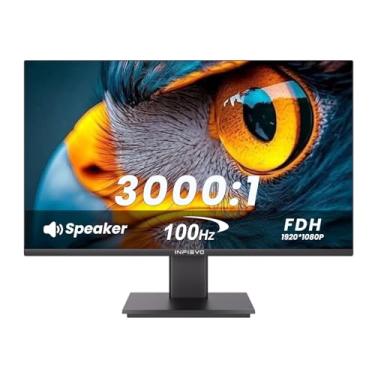 Imagem de INFIEVO Monitor Para Jogos 23,8 Polegadas Full Hd 1080P Va Display 100Hz Com Hdmi, Vga, Sem Moldura, Montável Em Vesa, Inclinação Ergonômica, Monitor De Pc Ultrafino Para Cuidados Com Os Olhos
