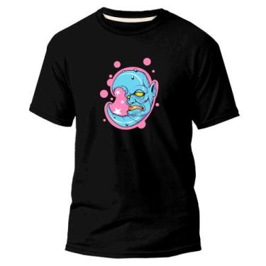 Imagem de Camiseta Básica Algodão Premium Estampa Digital Meia Lua DTF - Pavesi,