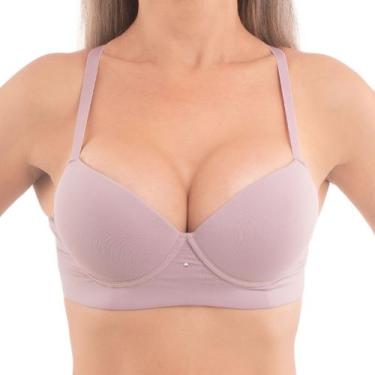 Imagem de Sutiã Com Bojo e Aro Modelo Reforçado Diva Donna, 42, Nude
