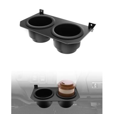 Imagem de LitMiRaCle Suporte de copo compatível com acessórios Honda Pioneer 1000/1000-5 2016-2025, porta-garrafas UTV, espaço de armazenamento extra com suporte de montagem