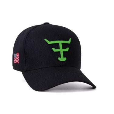 Imagem de BONE TEXAS FARM - NEW TEXAS - TF987 - PRETO/ VERDE NEON Único-Unissex