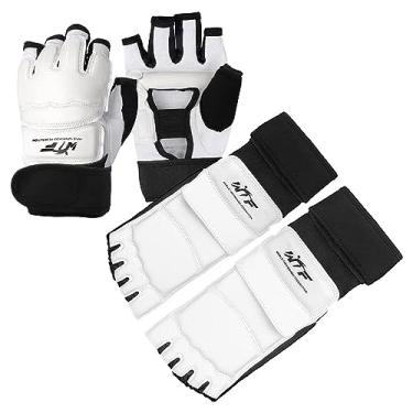 Imagem de Protetor de Pé para Luta Taekwondo Karatê e Boxe Equipamento Proteção Artes Marciais Kung Fu Kickboxing Treinamento MMA Esponja Espessada PU EVA Ajuste Design Separação Dedos Elástico Alta Elasticidad