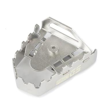 Imagem de Anti-derrapante Pedal de alavanca pé, extensão ampliada, extensor almofada freio traseiro para f750gs f850gs f 750gs 850gs f850 f750 850 750 gs 2021(Silver 850 b)