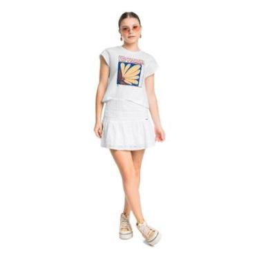 Imagem de Blusa em Algodão Juvenil Sem Manga Gloss-Feminino