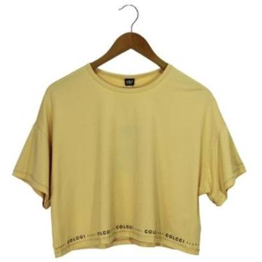 Imagem de Blusa Colcci Ampla Com Logo Feminina-Feminino