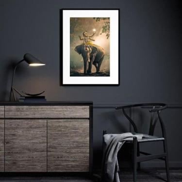 Imagem de Quadro Lord Ganesha Elefante - 60X48Cm