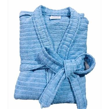 Imagem de Roupão de Banho Briza Atoalhado Infantil 100% Algodão  Manga Curta (40