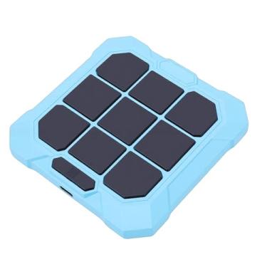 Imagem de Naroote Jogo de Dedo do pé Portátil 6 Em 1, Jogo de Memória Cerebral Recarregável Eletrônico Com Modo Silencioso, para Crianças e Adultos de 6 a 12 Anos (BLUE)