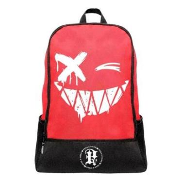 Imagem de Mochila Escolar Pega a Visão Carinha Masculina-Masculino