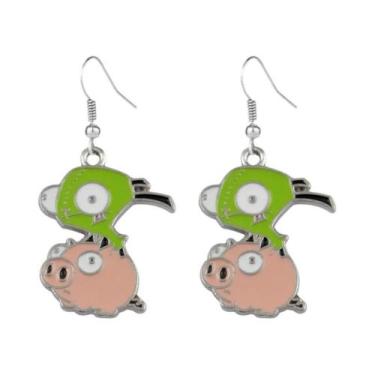 Imagem de Chaveiro De Metal Alien Invader Anime Cosplay Para Mulheres - Presente