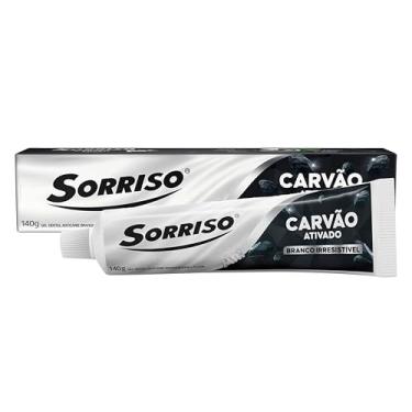 Imagem de Sorriso Creme Dental Clareador Carvão Ativado 140g