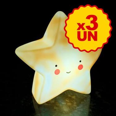 Imagem de Kit 3 Luminárias sem fio Estrela - Yaay