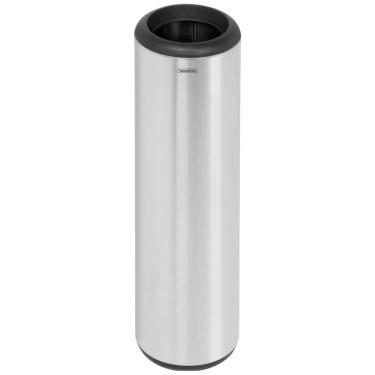 Imagem de Lixeira Inox Tramontina Cápsula Com Acabamento Scotch Brite E Aro E Base Em Polipropileno 20 L