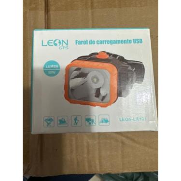 Imagem de Farol de carregamento USB - Lanterna , Preto
