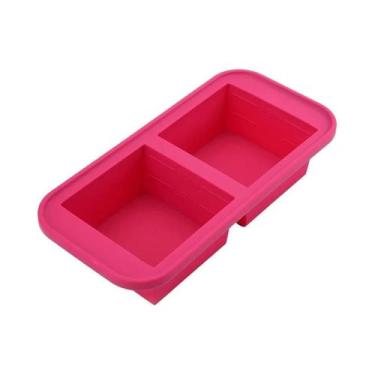 Imagem de Forma De Silicone Com 6 Compartimentos E Tampa Para Congelador, Bandej