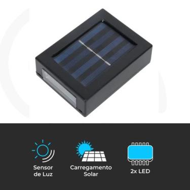 Imagem de Luminária Arandela Solar LED Externa Sensor Crepuscular IP65 - Ponente