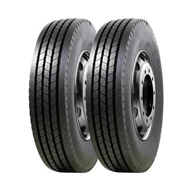 Imagem de Kit de 2 Pneus Aro 17.5 235/75R17.5 143/141J TH111 Townhall