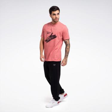 Imagem de Camiseta Reebok Estampada Manga Curta Masculina-Masculino