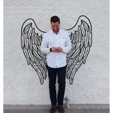 Imagem de Adesivo Decorativo De Parede Asa Grande Anjo