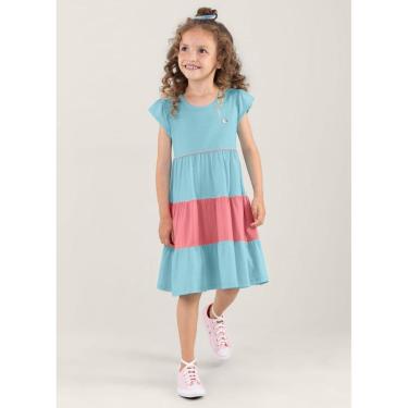 Imagem de Vestido em malha infantil menina Brandili-Feminino