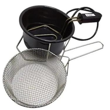 Imagem de Fritadeira Elétrica Redonda 1,5 L Tacho Esmaltado 127v Frequência:50 H