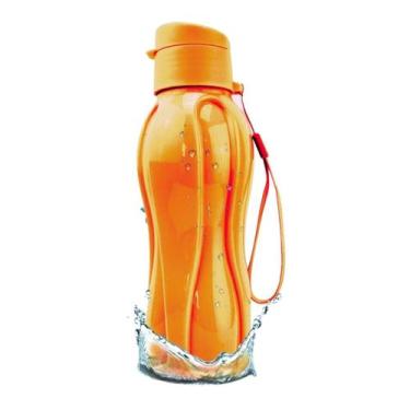 Imagem de Squeeze Garrafa Esportiva Academia Cor 600ml  - Moment, Laranja