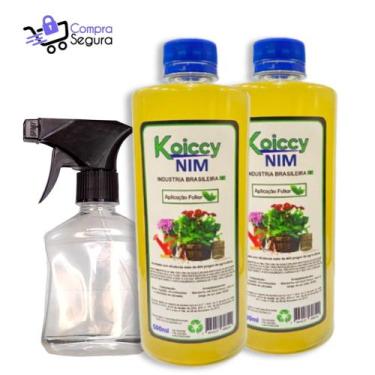 Imagem de Óleo De Nim/ neem solução Concentrada 2uni 500Ml + borrifador Rende 30