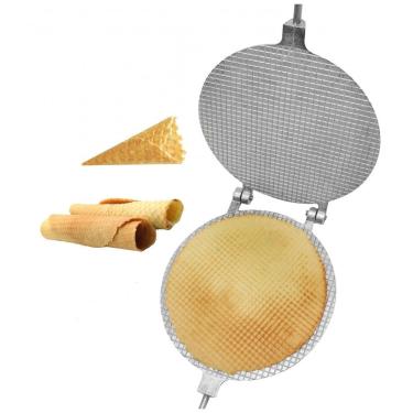 Imagem de Máquina de Casquinha de sorvete PetriStor Prata Antiaderente Redonda 110V